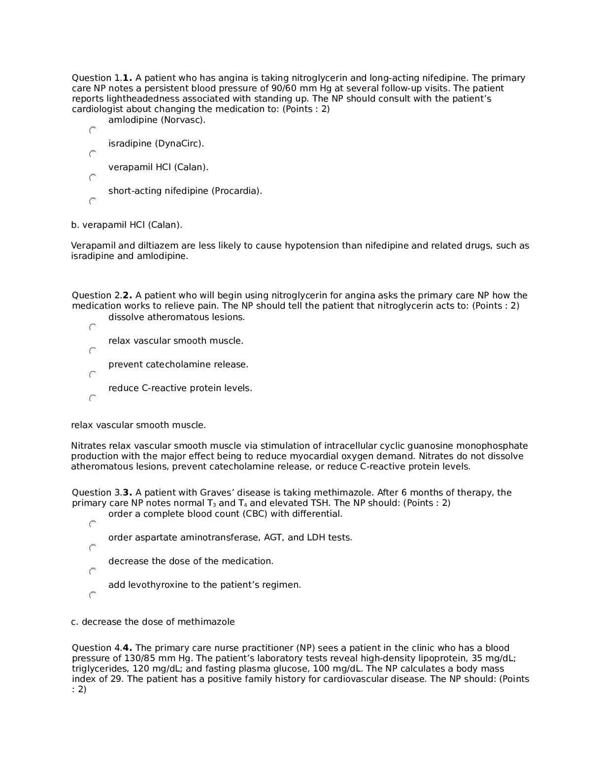 Preview image for NR 508 Week 2 Quiz Review - With correct answers